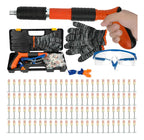 Kit Com Pistola De Fixação De Ação Direta Finca Pinos +200 Pinos